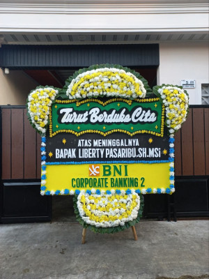 Papan Bunga Duka di Cijantra