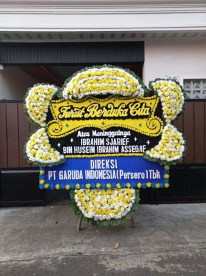 Papan Bunga Duka di Cijantra