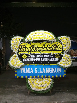 Papan Bunga Duka di Cijantra