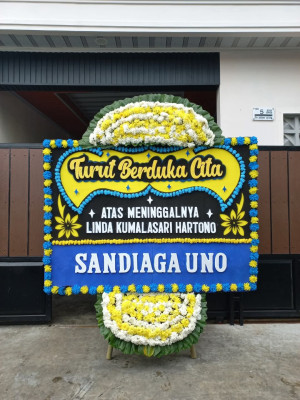 Papan Bunga Duka di Cijantra