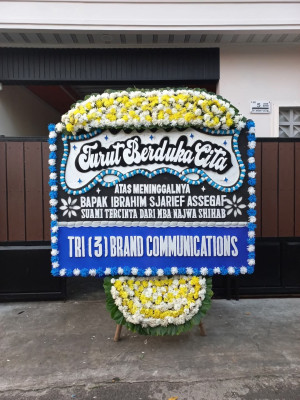 Papan Bunga Duka di Cijantra